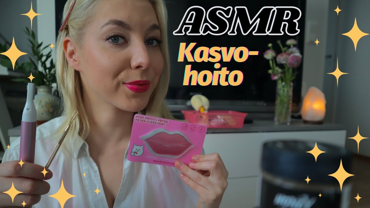 Kuninkaallinen kasvohoito ja ihokonsultaatio 👑🧴💆 ASMR SUOMI 45 MIN ROLEPLAY