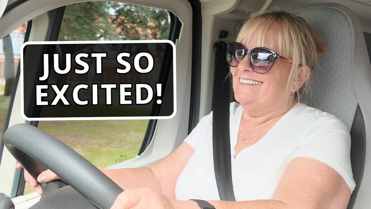 We take the Campervan to live out Tricia's Fantasy