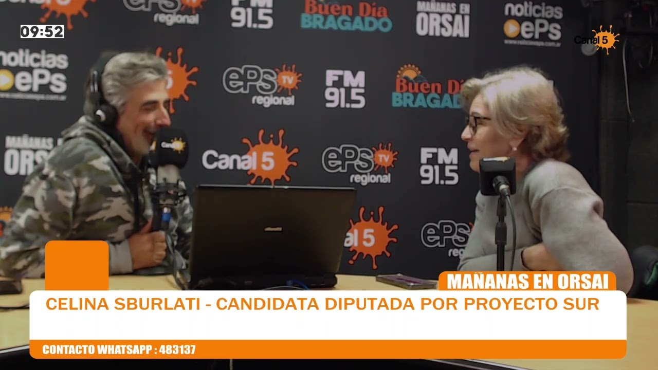 CELINA SBURLATI CANDIDATA DIPUTADA POR PROYECTO SUR