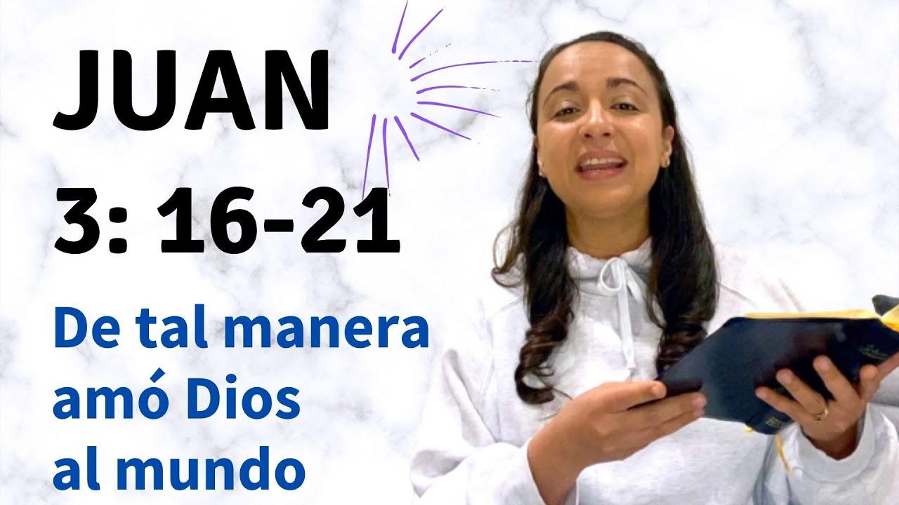 Juan 3: 16-21 (De tal manera amó Dios al mundo) - Kateryna Karreras