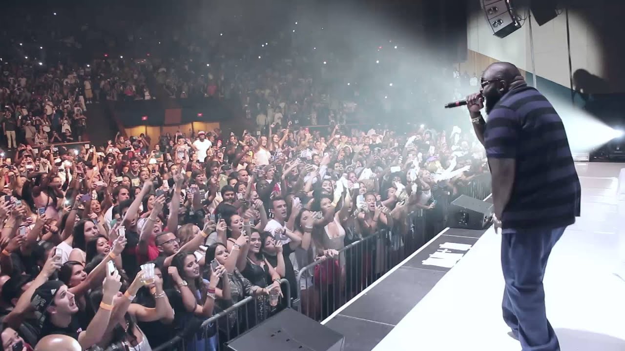Wale brings out Rick Ross at J. Cole's 