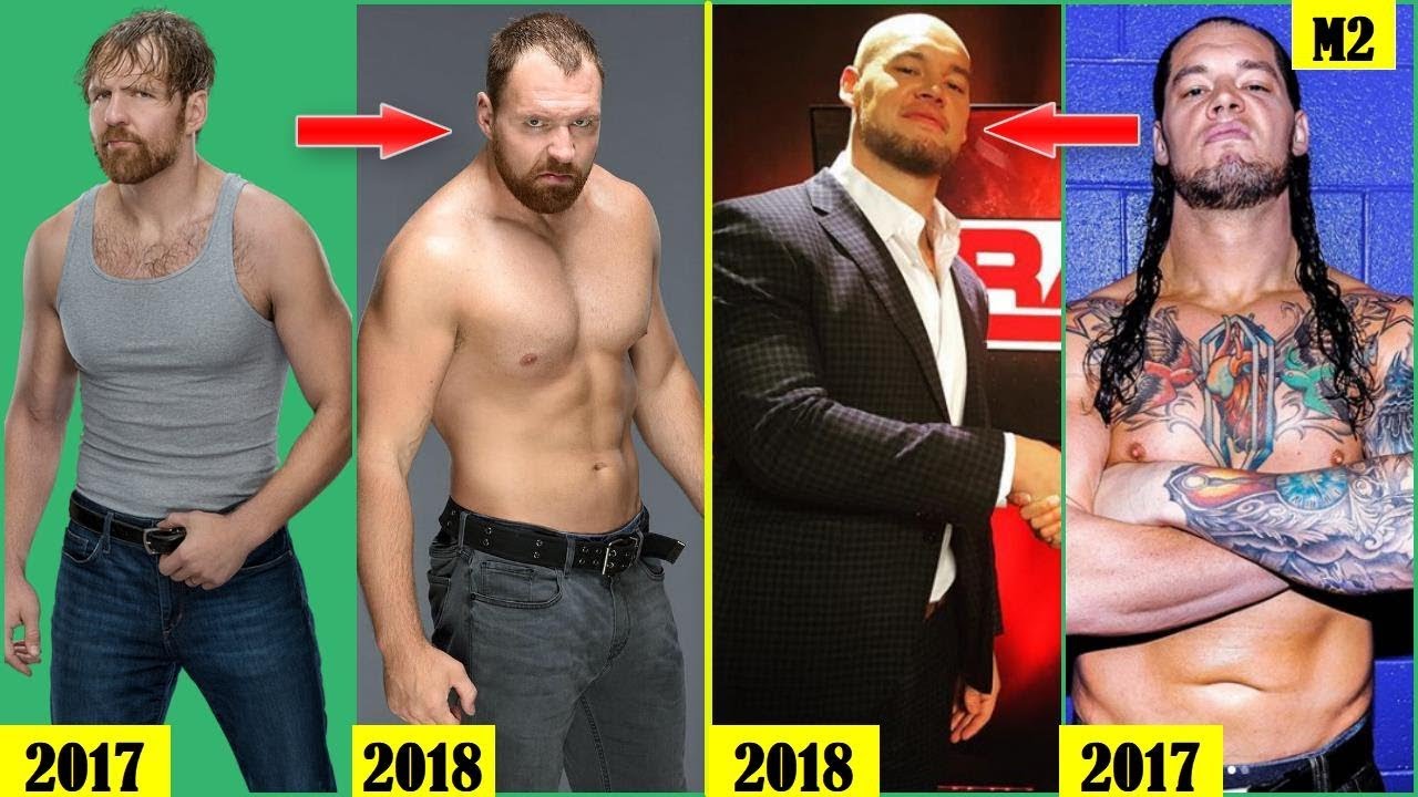 20 WWE SUPERSTARS Who Changed Their Look 2018 - Dean Ambrose, Baron Corbin..