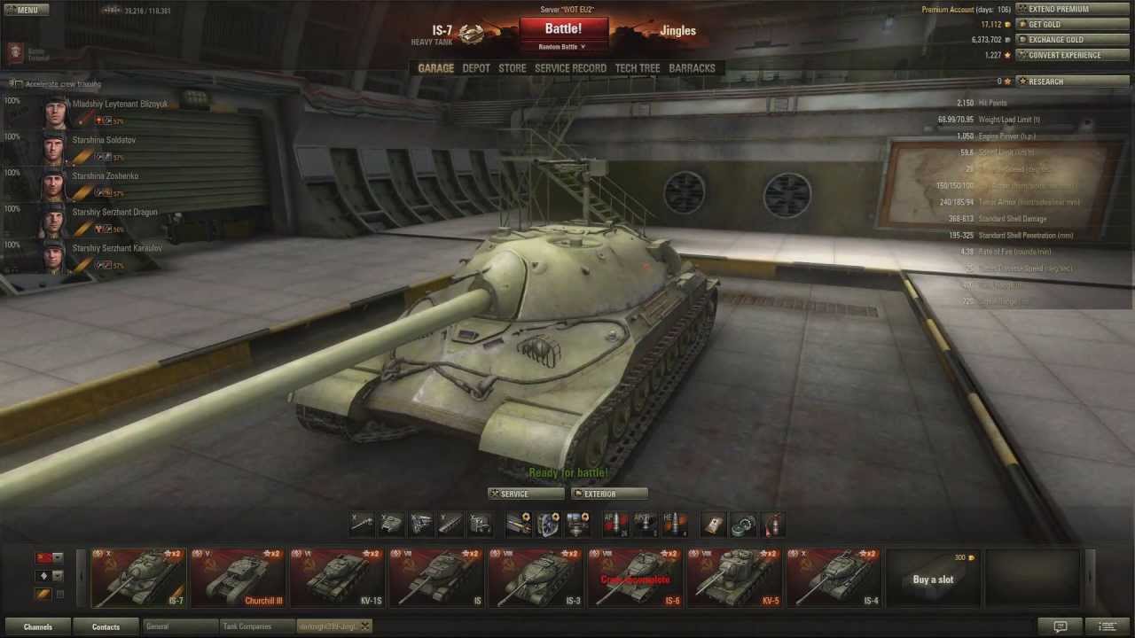 World of Tanks - IS-7 Tier 10 Heavy Tank