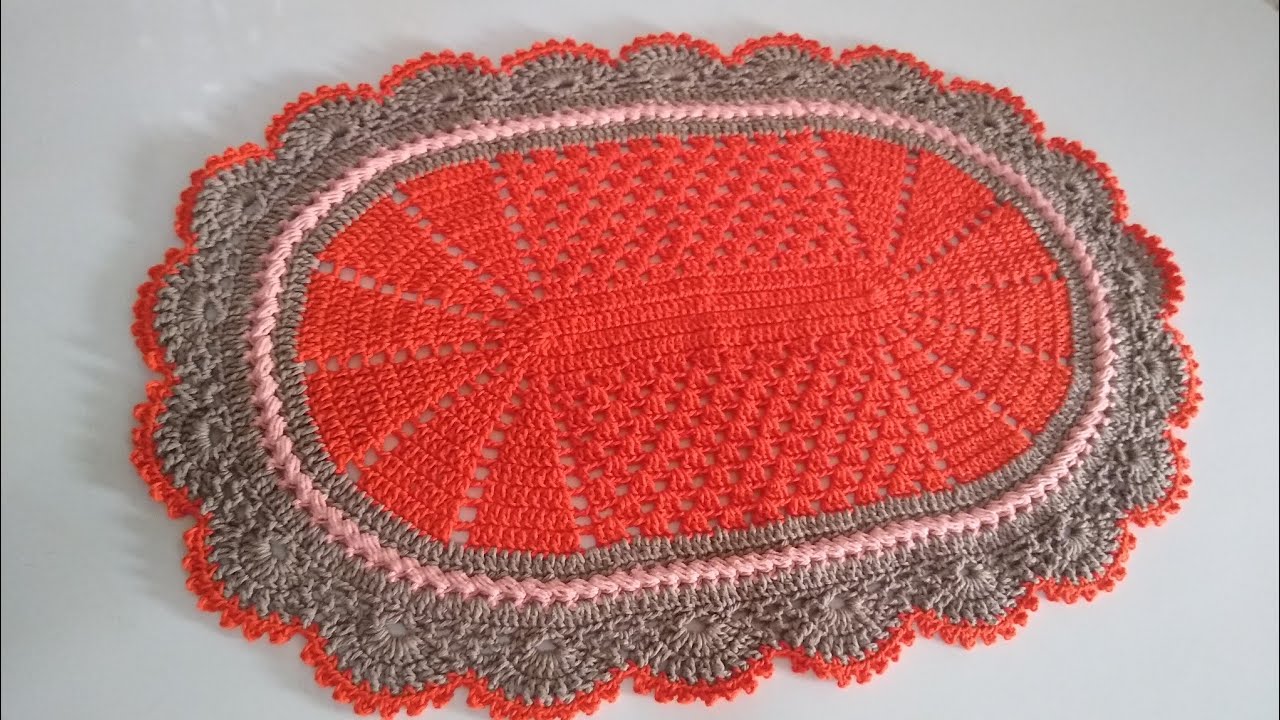 Tapete Aline/ tapete de crochê fácil e rápido @Edileusaalves460