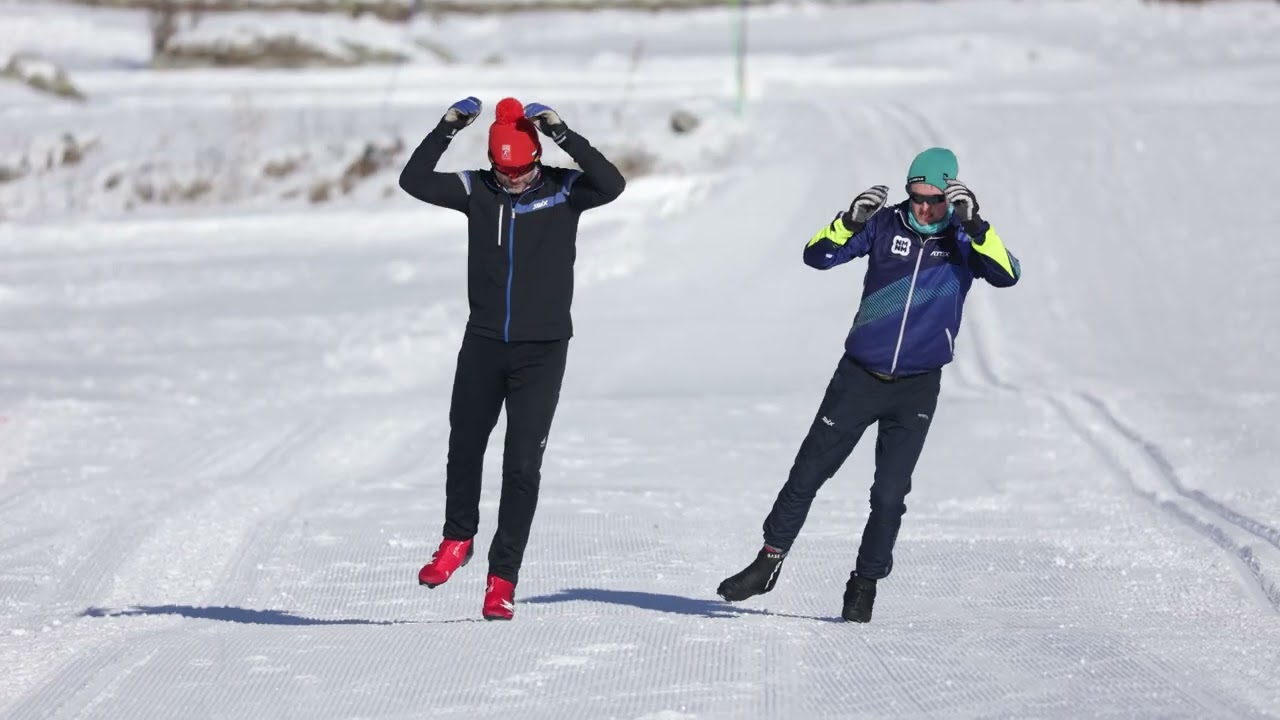 Навык прыжка и ловли