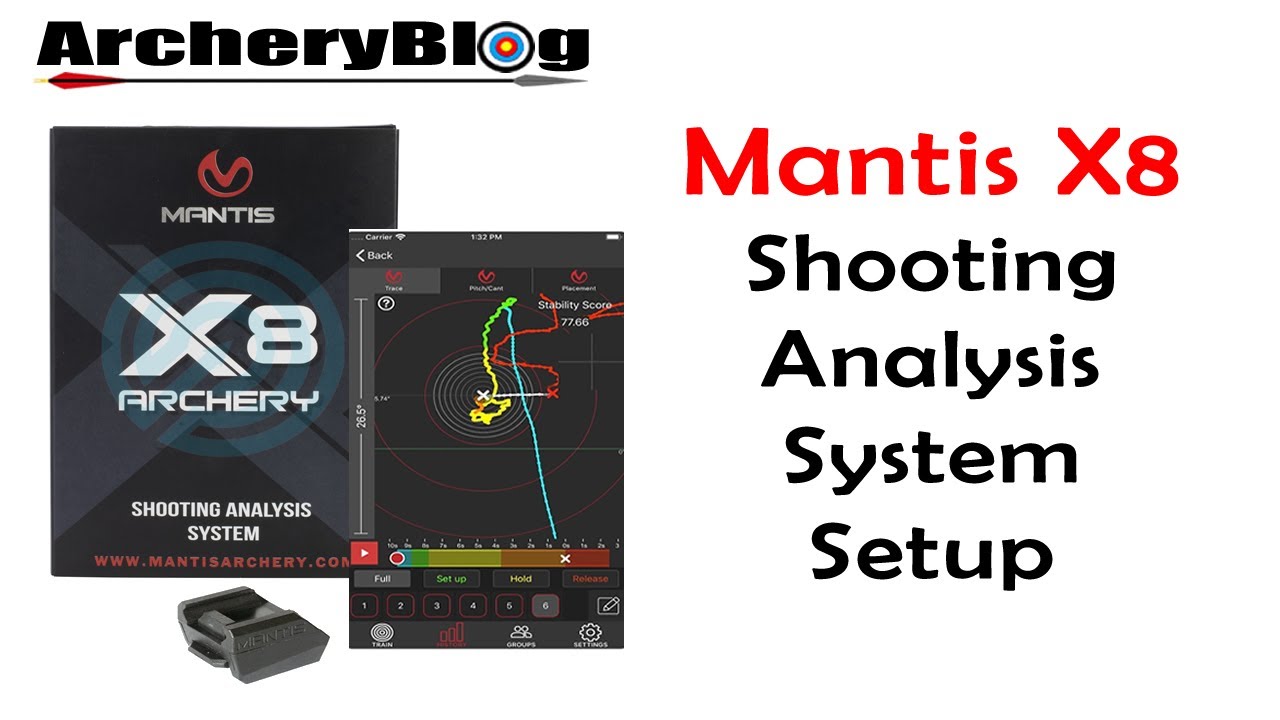Mantis X8 Archery Shooting System Setup & App