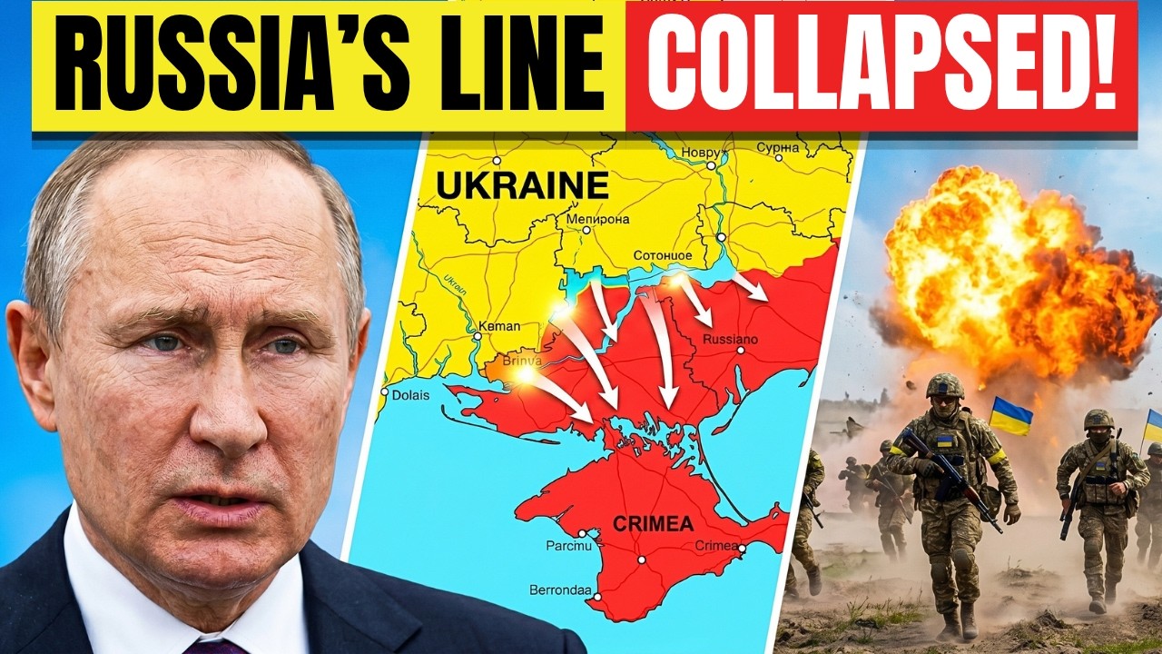 Ukraine Just SHATTERED Russia's Southern Front &mdash; Crimea Land Bridge in Jeopardy!