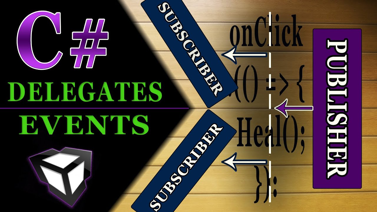 Делегаты и события в unity за 10 минут