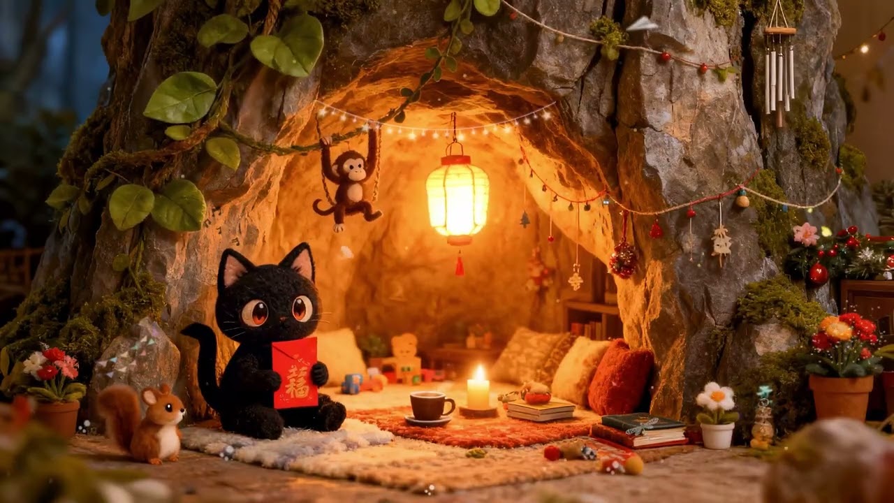 You did enough today. 🐈 Chill Jazzhop Beats 🎧 for Relax & Study with Loki Cat Vibes