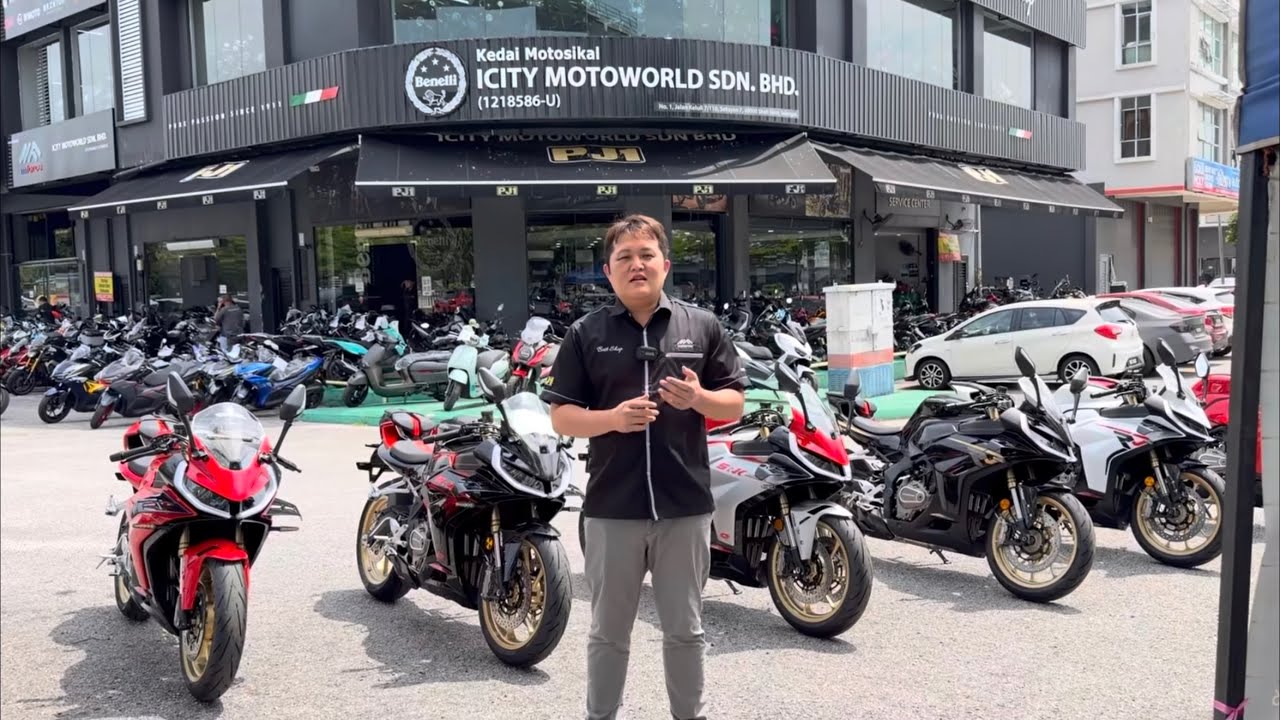 New Model Superbike 4 Piston QJ Motor SRK250RD SRK250 and SRK450RR ReView Icity Motoworld