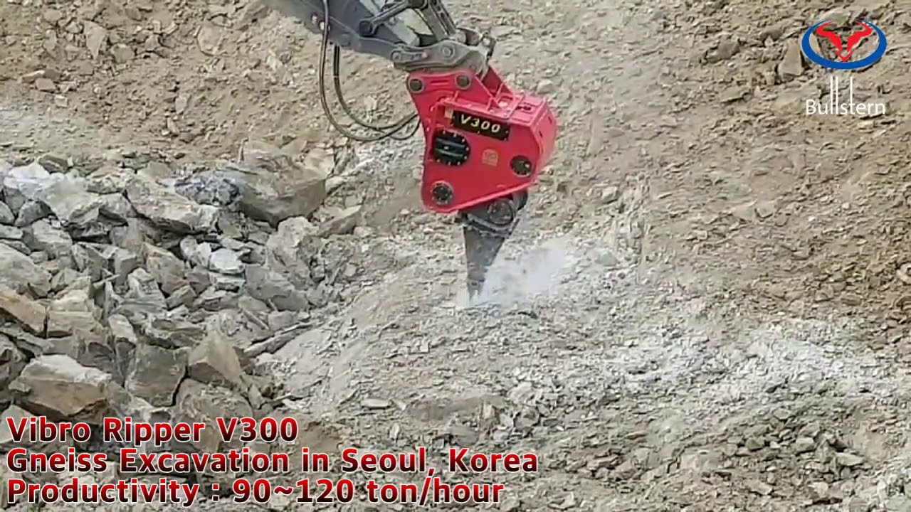 [진동리퍼] VIBRO RIPPER V300_SEOUL, KOREA(Gneiss)