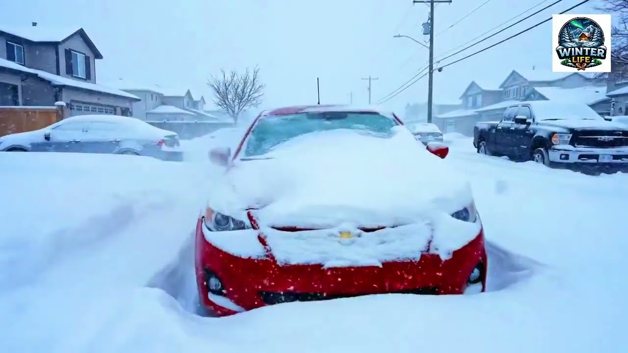 Life in Snowstorm Haze