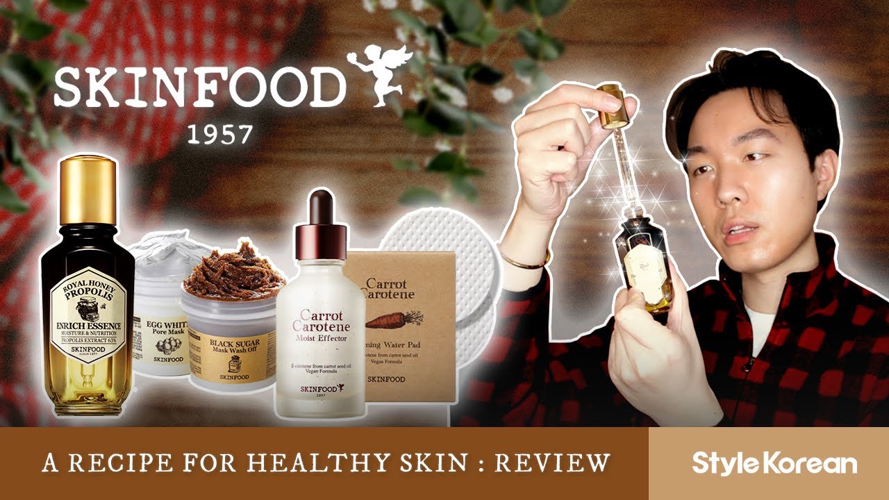 SKINFOOD Skincare 【Обзор】🥕🥚🍯 Эссенция меда и прополиса, черный сахар, морковь и многое другое (дл...