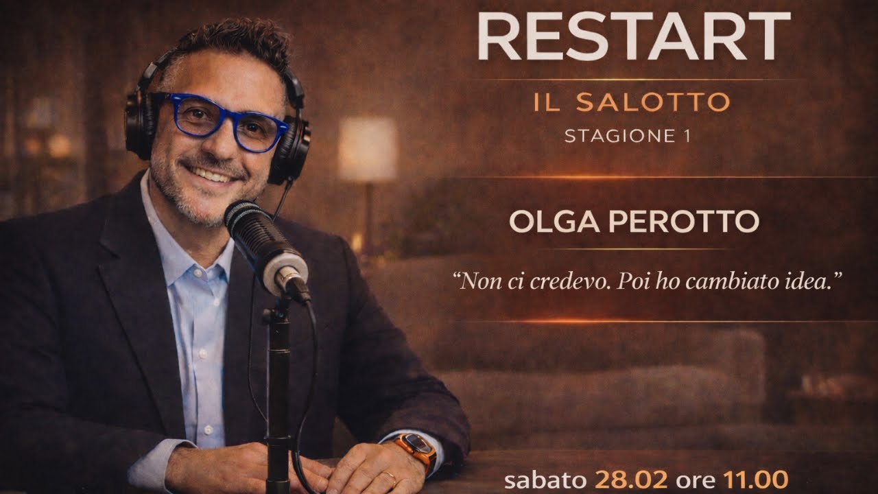 RESTART | Il Salotto – Olga Perotto “Non ci credevo. Poi ho cambiato idea.”
