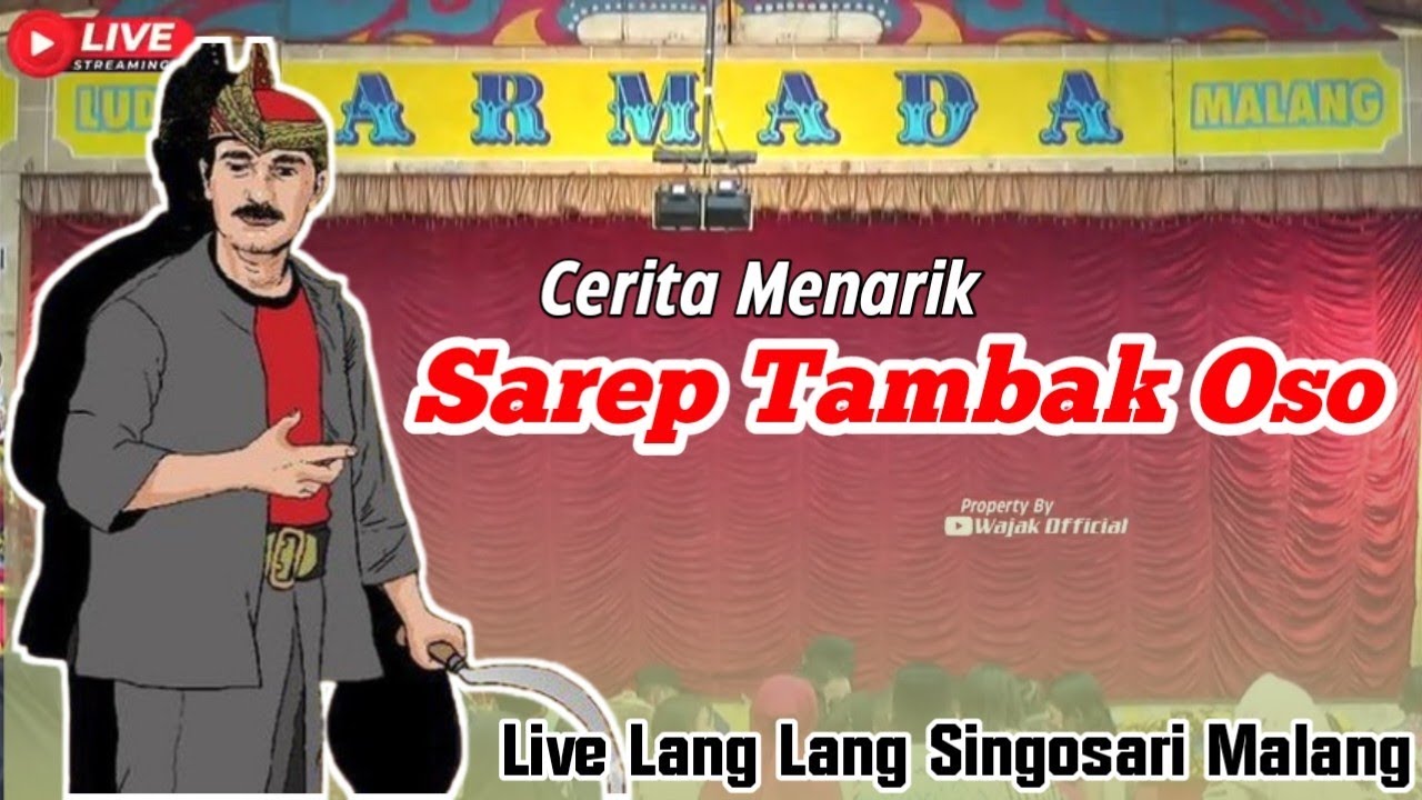 🔴Live Ludruk Armada Terbaru 2024 Sarep Tambak Oso LangLang Singosari Malang