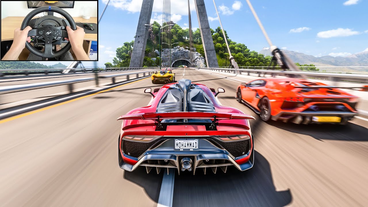 Mercedes-AMG One - Goliath Race - Forza Horizon 5 | Steering Wheel Gameplay