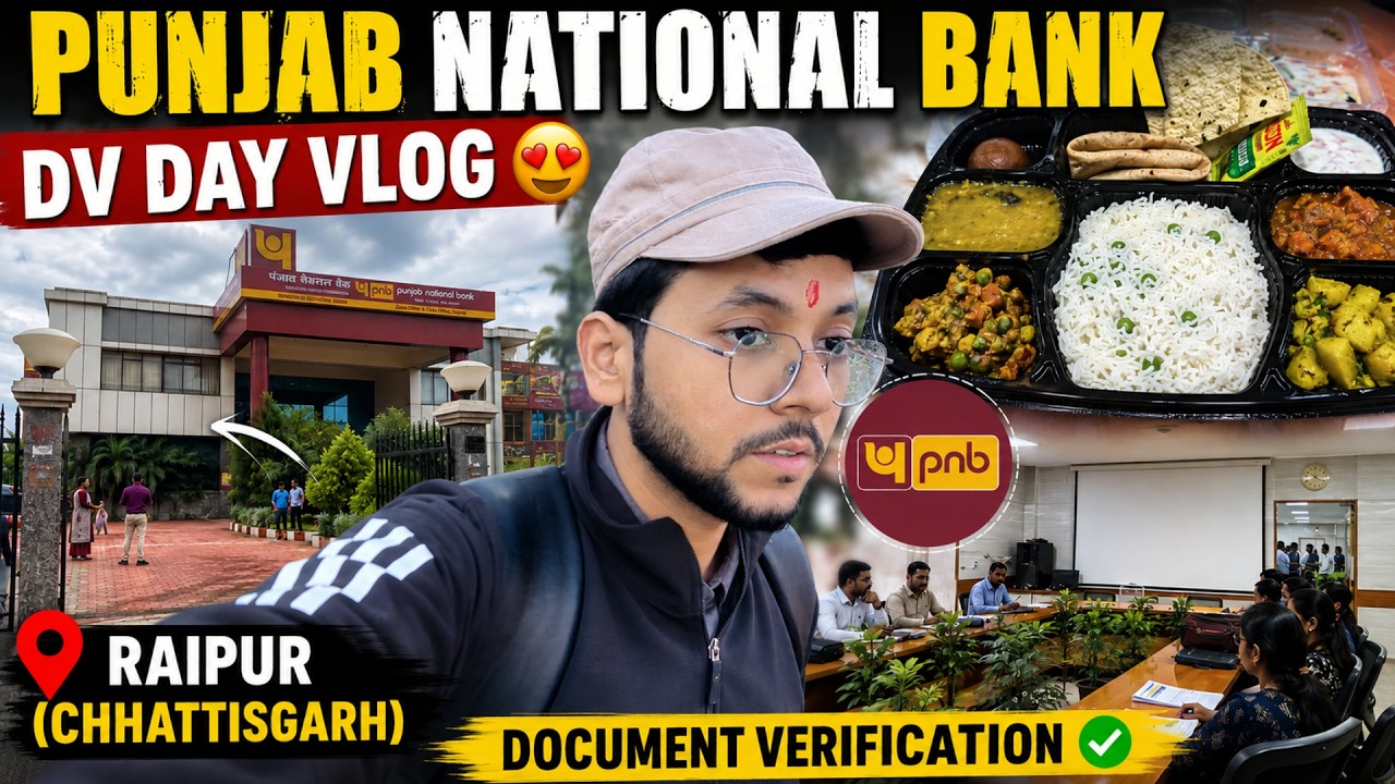 Punjab National Bank DV Day Vlog 😍 | Maja hi aa gya😊🙌 #ibps #ibpscsa #ibpspo #bankexam #sbipo #sbija