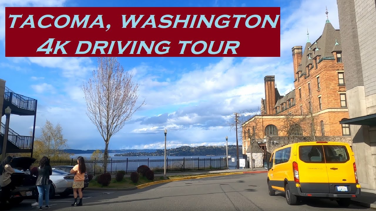 Tacoma, Washington | 4k Driving Tour |  Dashcam