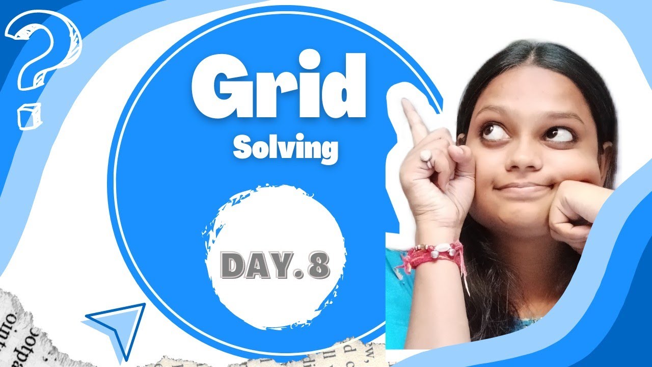 All types of grid solving for nift preparation | day 8 | nift |  nift2023 niftpreparation | nift2024