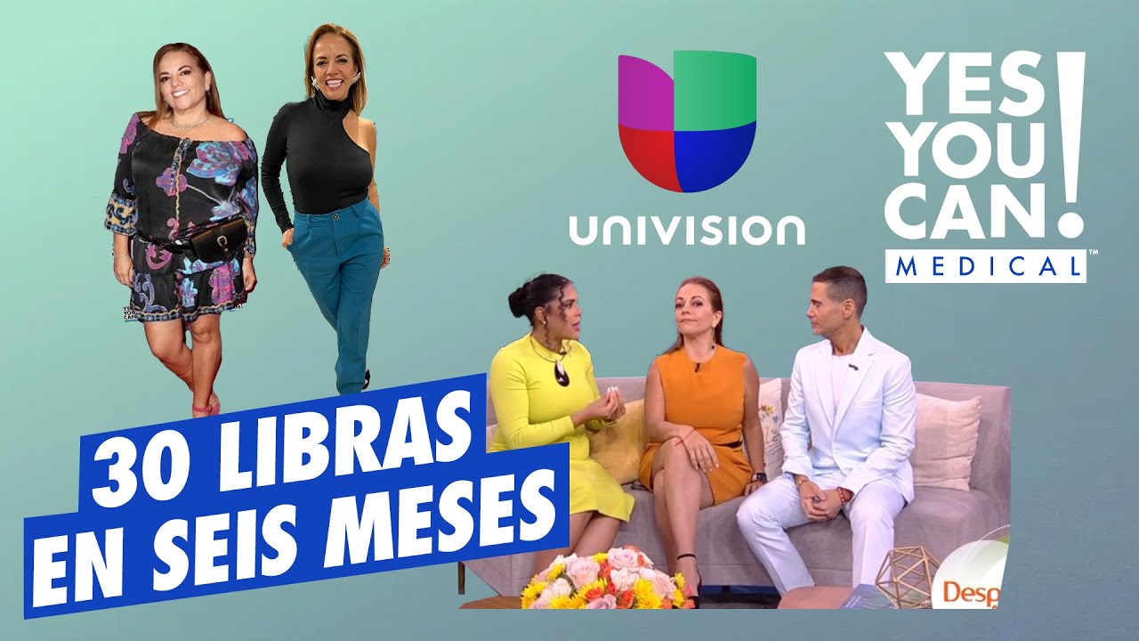 ¡Gina Ulmos revela cómo perdió 30 lbs con Yes You Can! Medical en Despierta América 📺💪