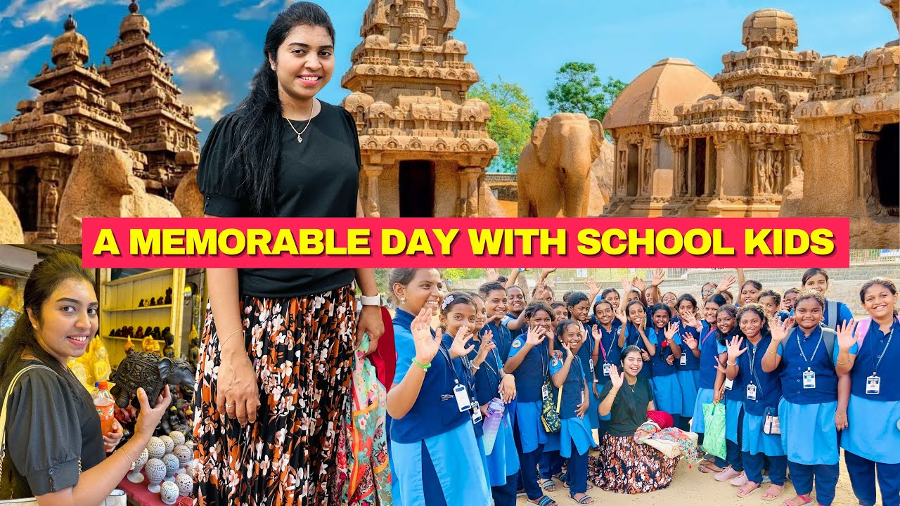 🛕 ஒவ்வொரு முறை பார்க்கும் போதும் பிரமிப்பு தான் | Chennai Day Trip | Mahabalipuram | USA Tamil VLOG