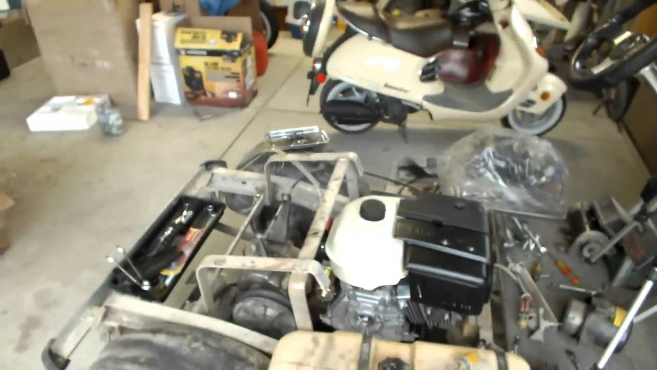 Club Car GX420 Engine Swap: Dropping In The New Engine