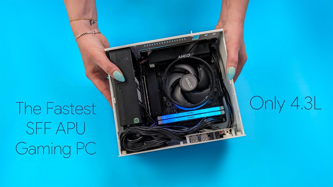 Самый быстрый мини-ПК на базе AMD APU, который мы когда-либо создавали! Компактный размер и мощно...