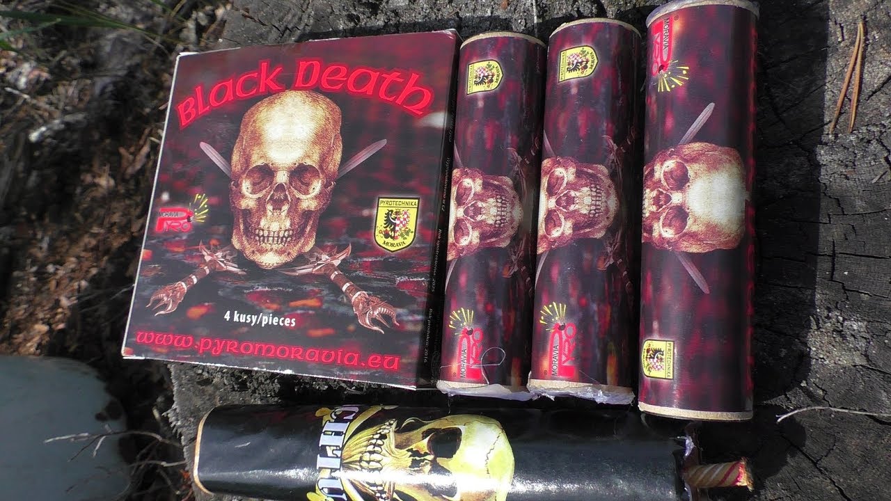 Reupload - Luźne strzelanie petardami Black Death w Tomaszowie