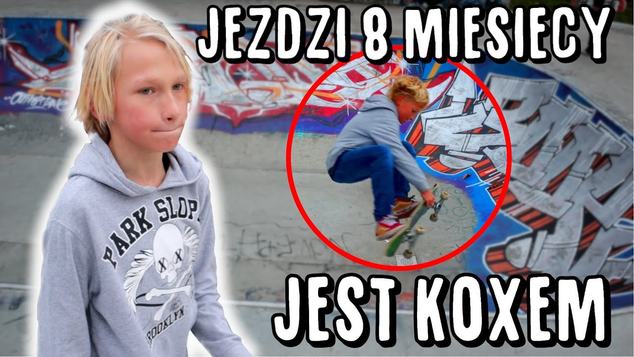 Krystian zaskakuje na Skateparku Zachodnim