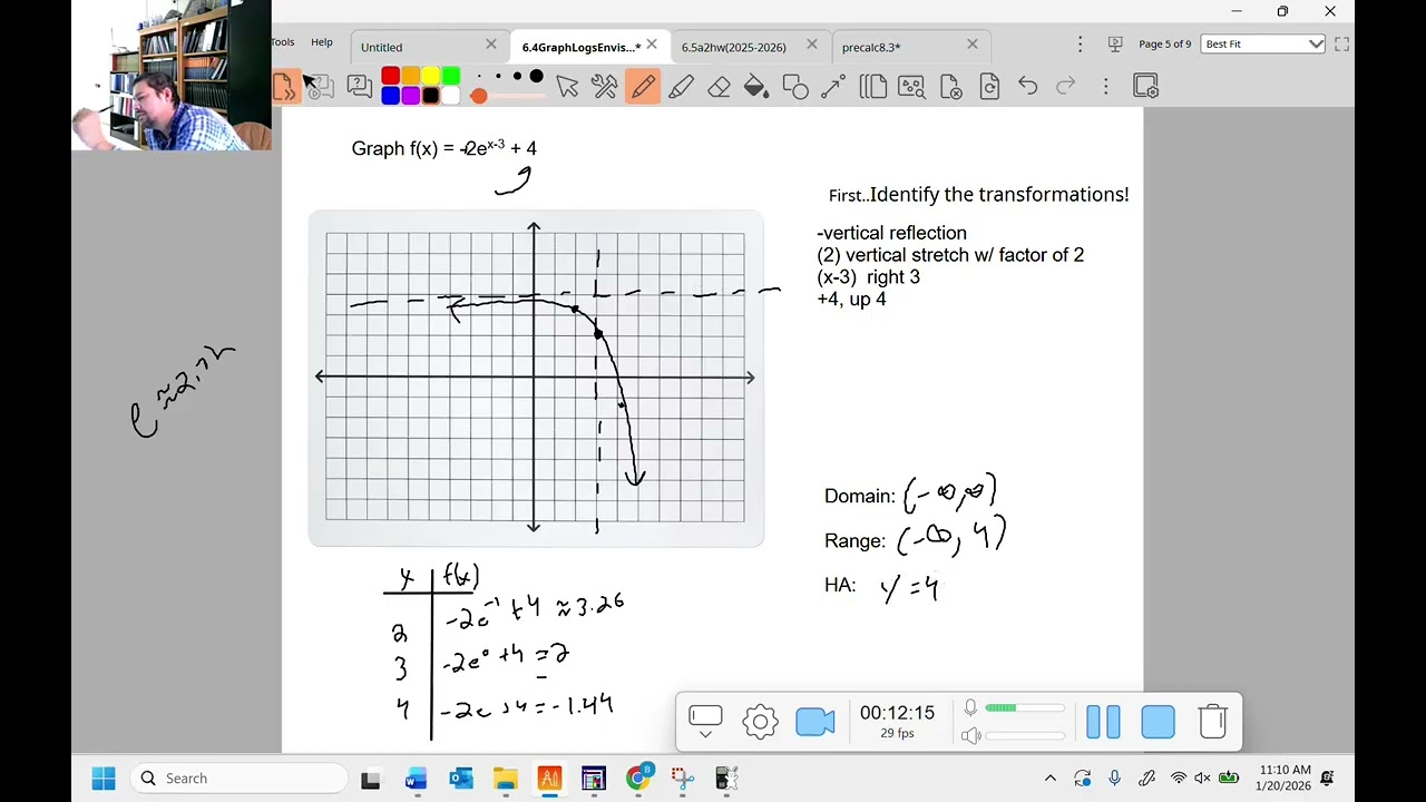 Envision Algebra II 6.4Lecture