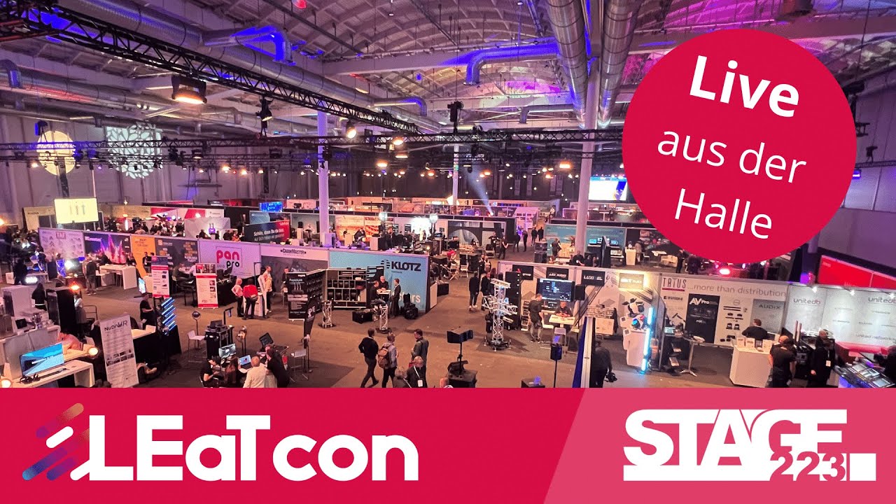 LeatCon 2023 | Live von der Veranstaltungstechnik Messe in Hamburg