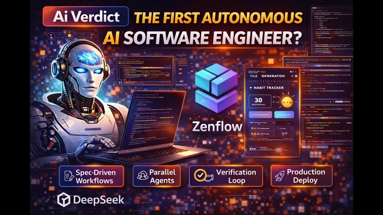 The First Autonomous AI Software Engineer? (Zenflow Deep Dive & Tutorial)