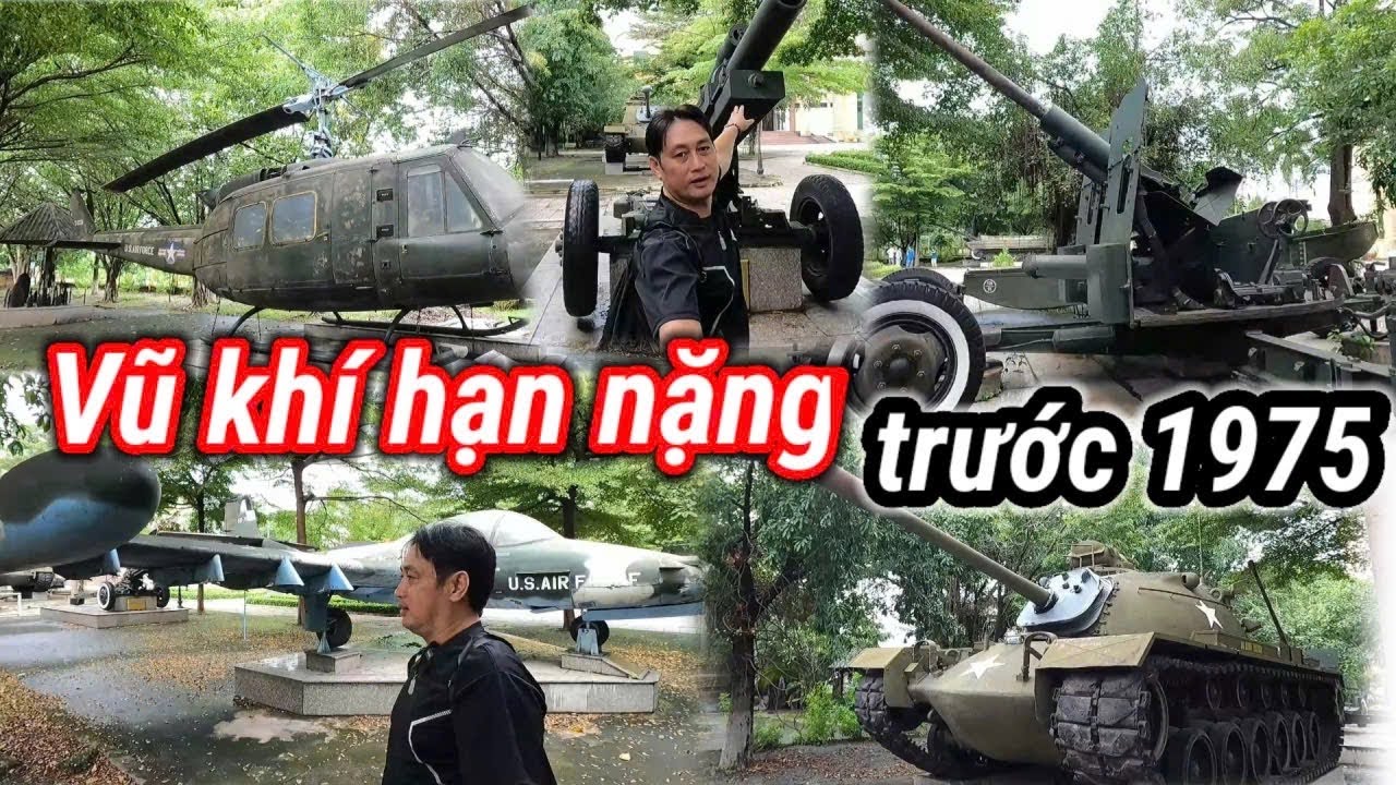 Chiêm ngưỡng những vũ khí hạn nặng trước năm 1975