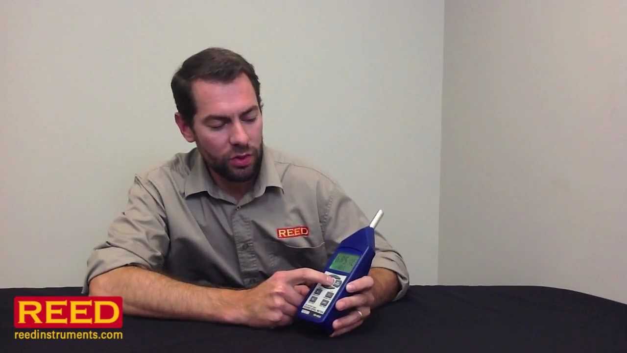 Sound Level Meter/Data Logger REED SD-4023