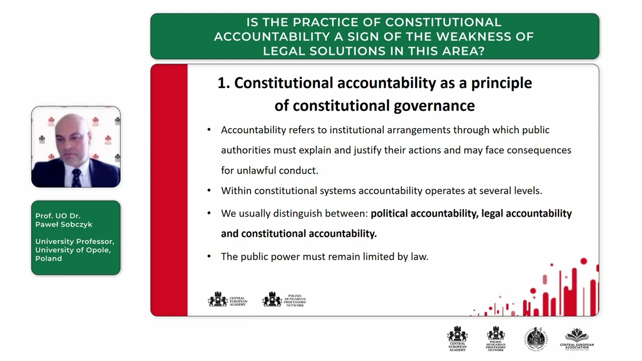 P. Sobczyk - Is the Practice of Constitutional Accountability a Sign of the Weakness of Legal...