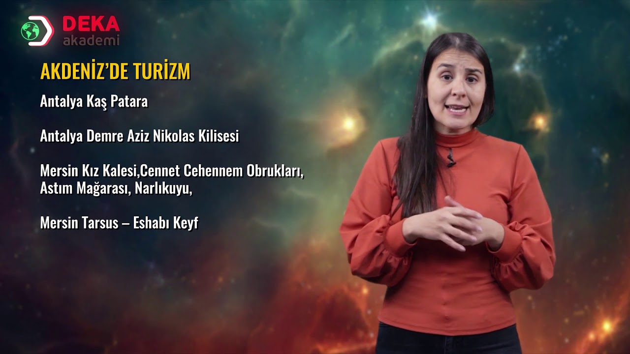006 - Sosyal Bilgiler ÖABT - Akdeniz Bölgesi Beşeri ve Ekonomik Özellikleri - Nilüfer Dinçer Aydın