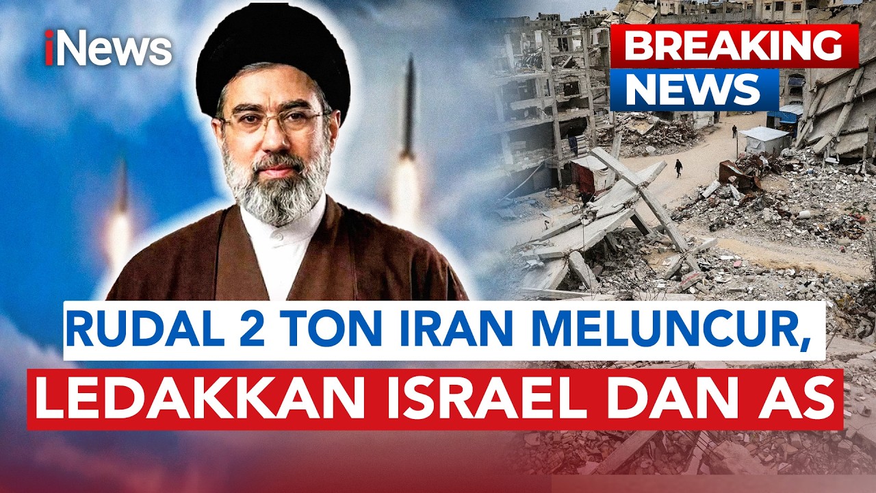 Gempur Tanpa Ampun! Rudal 2 Ton Iran Meluncur, Ledakkan Israel dan AS | BREAKING NEWS