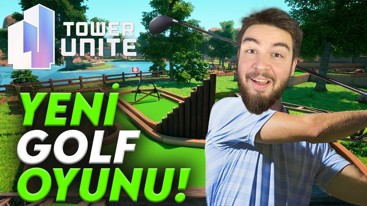 YENİ GOLF OYUNU! | Tower Unite