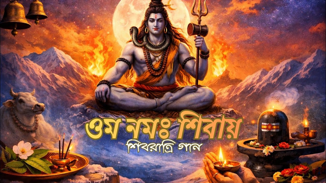 🕉️ ওম নমঃ শিবায় | Om Namah Shivay | Mahadev Bhakti Song 2026 | Shivratri Special Song 🔥