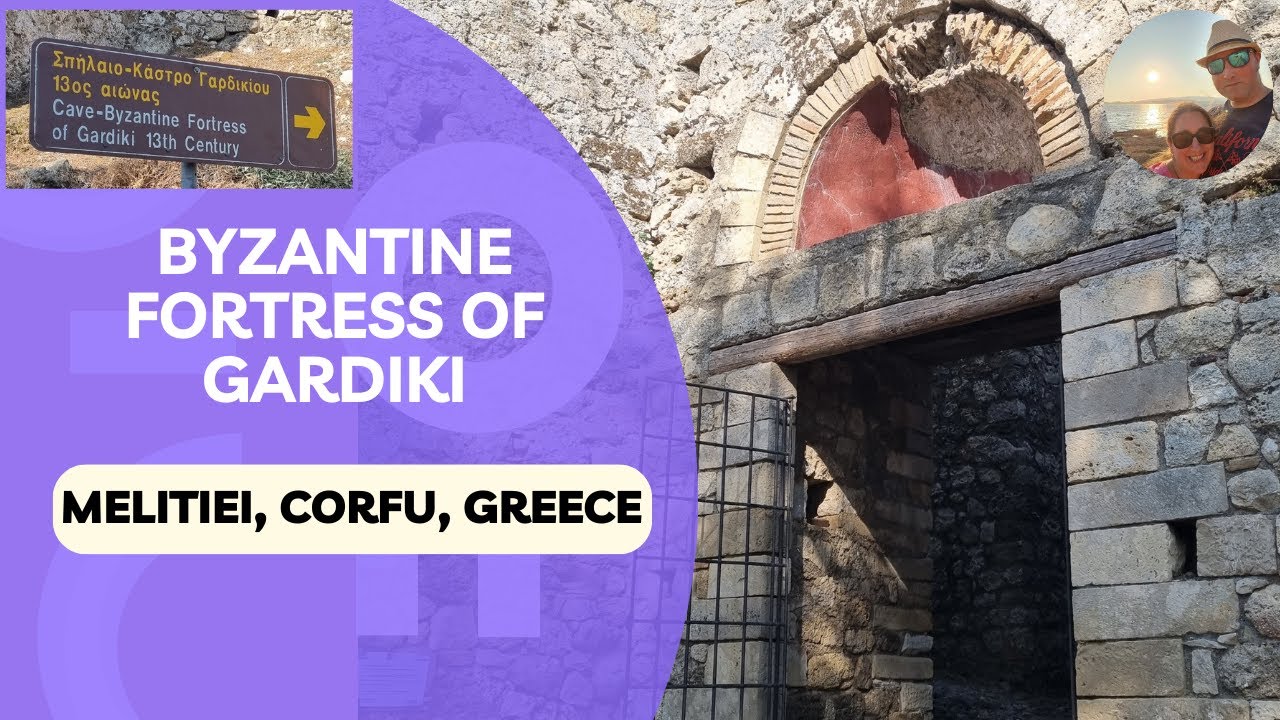 Gardiki Fortress Corfu 4k Walkthrough
