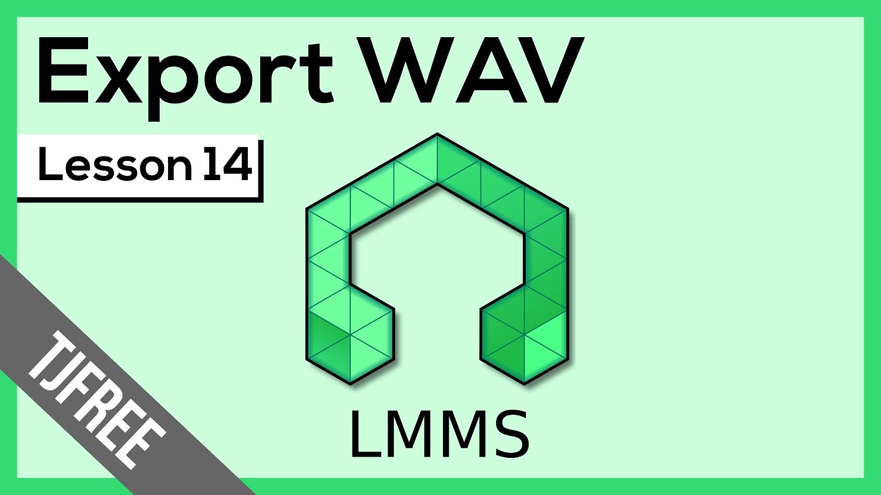 LMMS Lesson 14 - Export WAV & MIDI