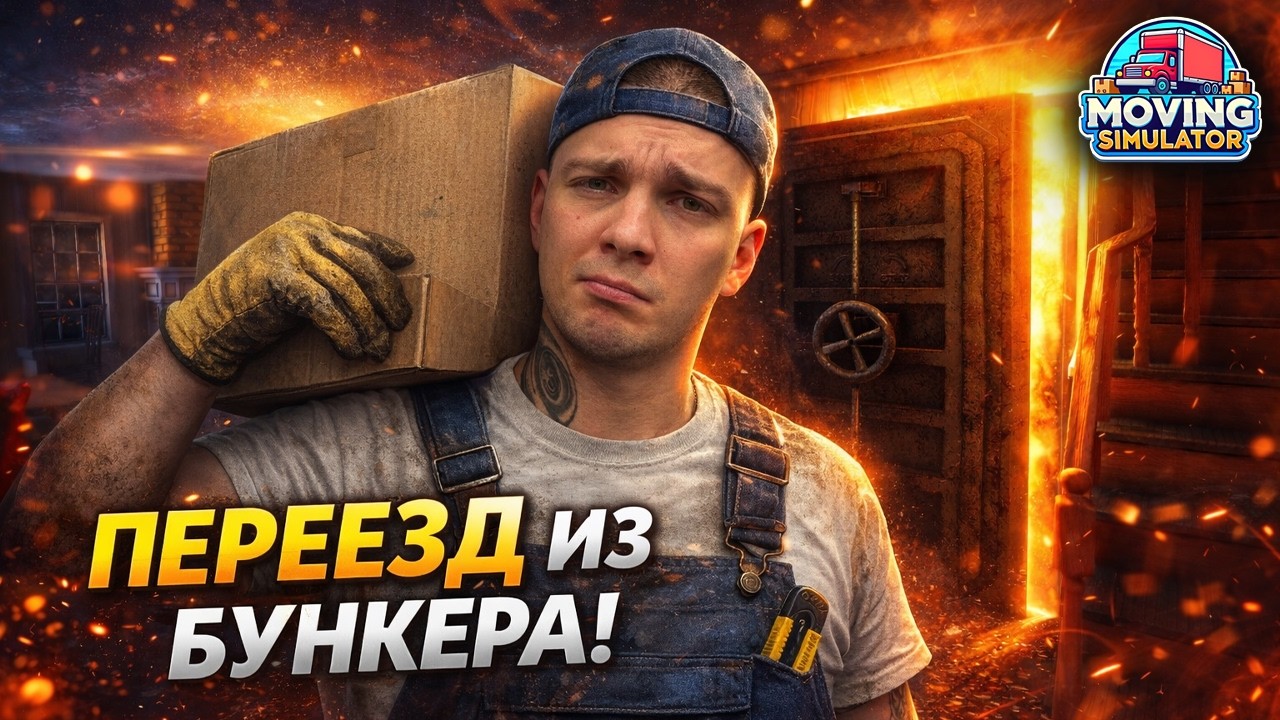 ПОМОГ С ПЕРЕЗДОМ ИЗ БУНКЕРА, НО ПРОДЕШЕВИЛ!!! (Moving Simulator #6)