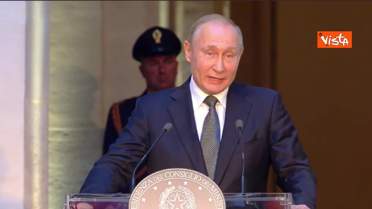 Sanzioni alla Russia, Putin a Conte: 