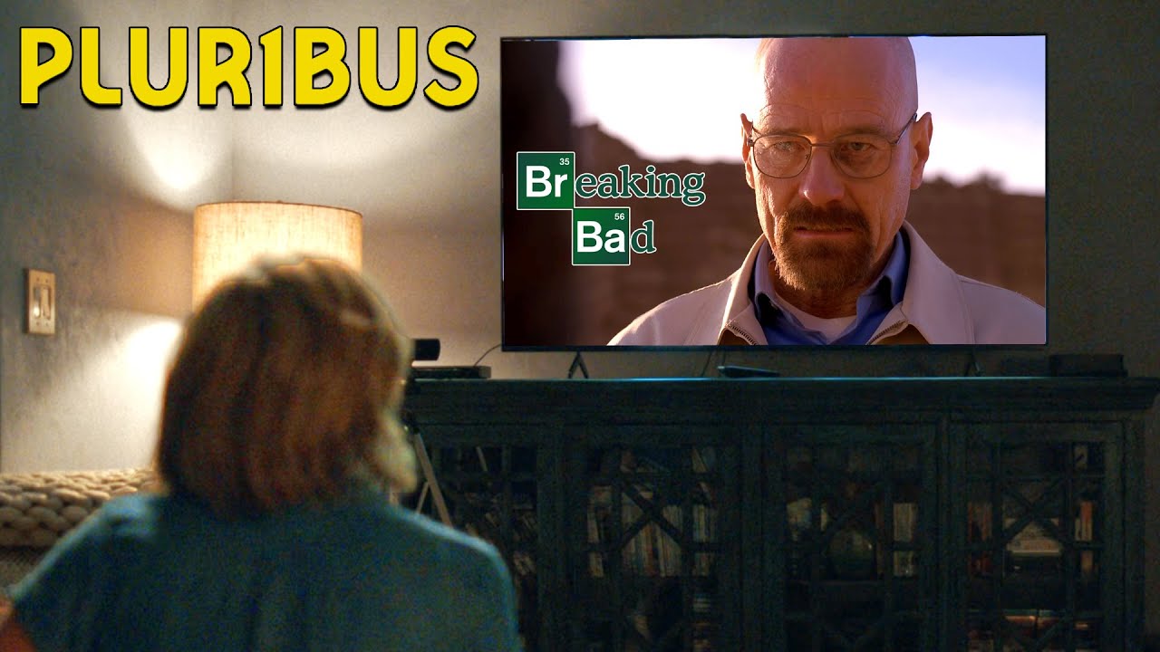 Кэрол смотрит лучшие сцены Уолта и Джесси в сериале «Во все тяжкие» | Pluribus Funny