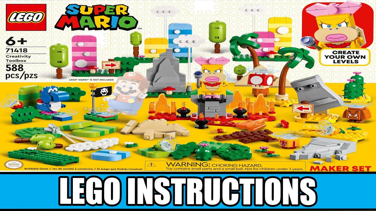 LEGO Instructions | Super Mario | 71418 | Creativity Toolbox