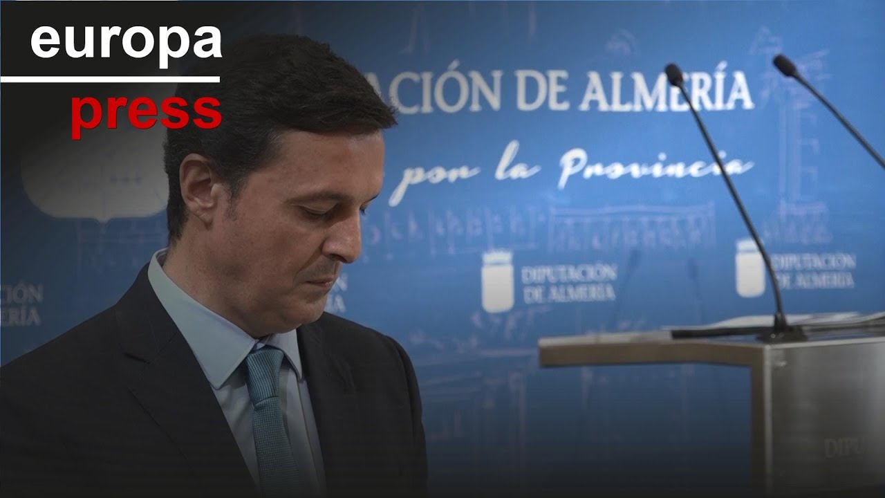 Javier Aureliano García renuncia como presidente de Diputación de Almería por caso Mascarillas