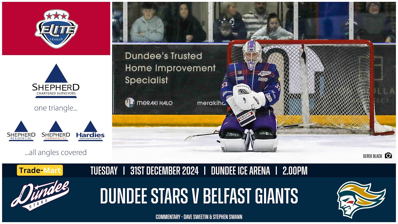 EXTENDED 4K HIGHLIGHTS | 31/12/2024 | Dundee Stars v Belfast Giants