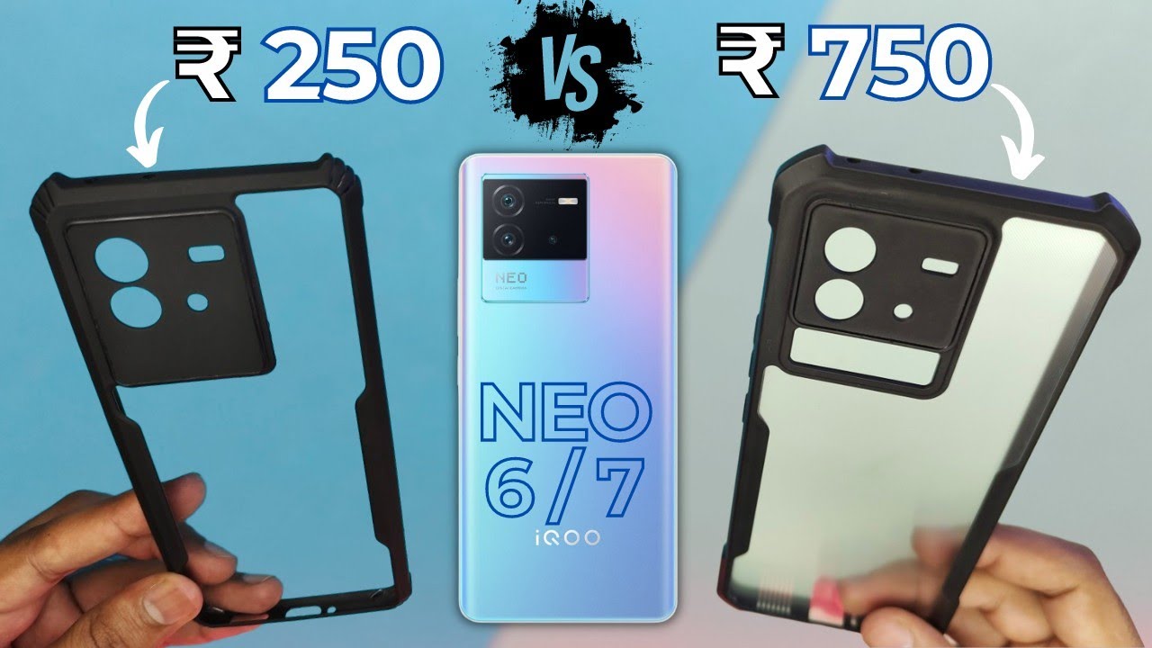 iQOO neo 6 Cover || Best Cover for iqoo neo 6 || Cover Comparison 🔥🔥 #iqooneo6