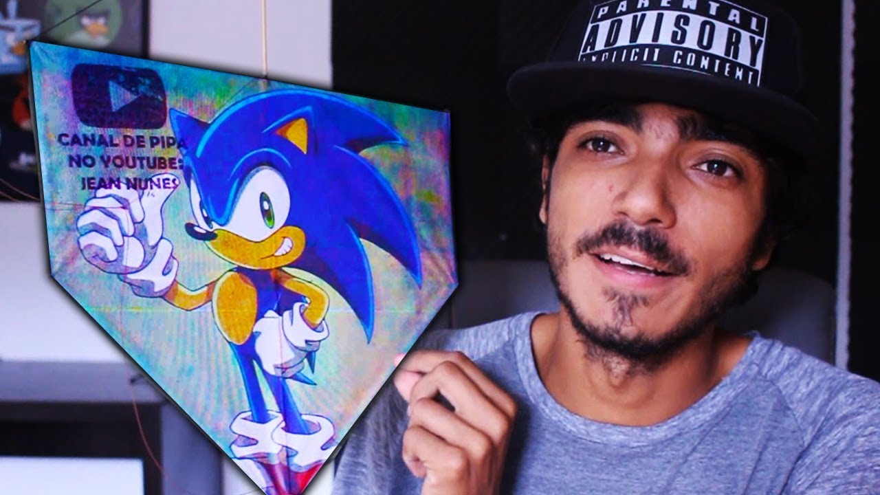 Como Fazer uma Pipa Perfeita? Tutorial Pipa Come Rato 45 cm!!!