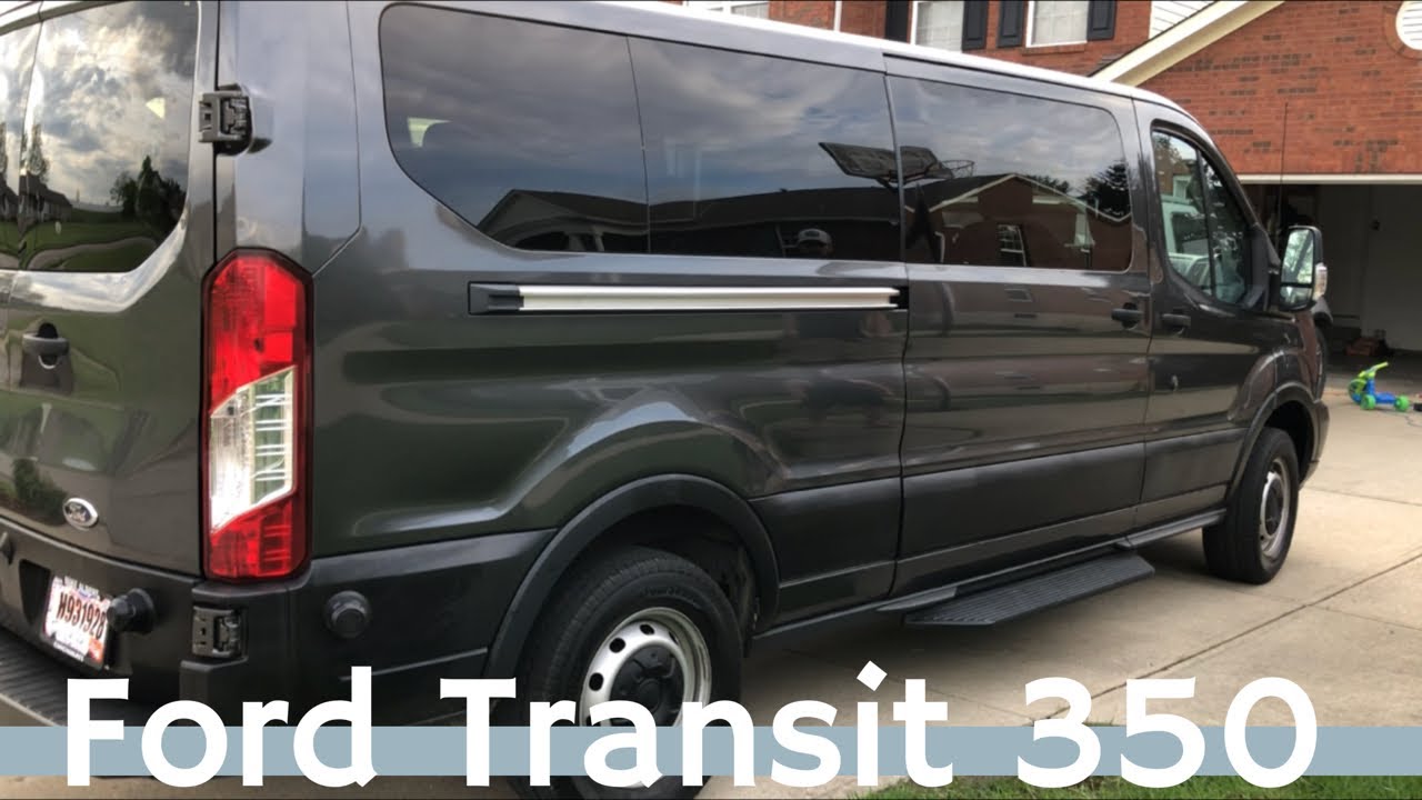 2017 FORD TRANSIT XLT 350 || REVIEW AND TOUR || LARGE FAMILY VAN